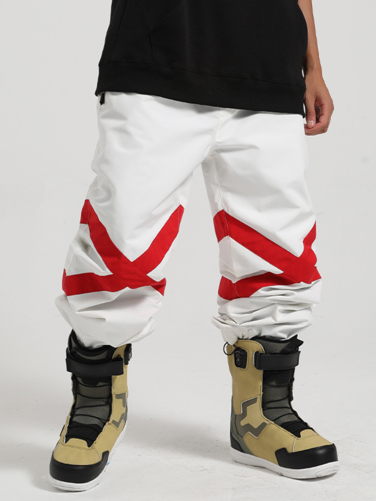 Gsou Snow Elastic X Reflective Pants - Snow Sports Pants - Snowears